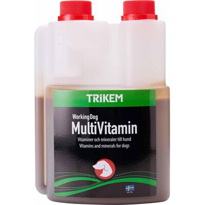 Trikem - Monivitamiini 500ml - Tuki aktiivisille koirille Trikem - Monivitamiini 500ml - Tuki aktiivisille koirille