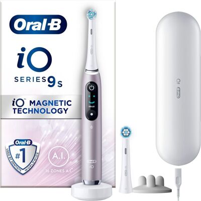 Oral-B iO Series 9s Sähköhammasharja, Ruusukvartsi Oral-B iO Series 9s Sähköhammasharja, Ruusukvartsi