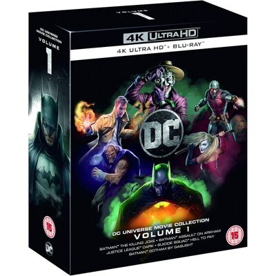 DC Universe Movie Collection - Volume 1 (5 Films) 4K Ultra HD + Blu-Ray - 10 DC Universe Movie Collection - Volume 1 (5 Films) 4K Ultra HD + Blu-Ray - 10