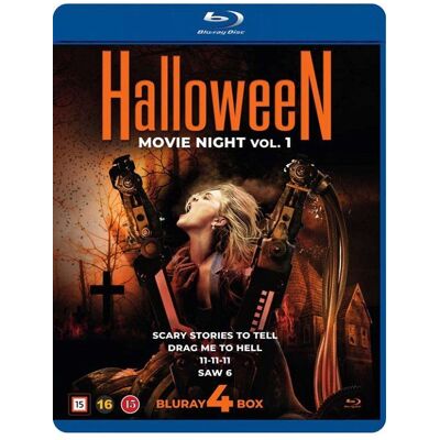 HALLOWEEN MOVIENIGHT VOL. 1 - 4 Blu Ray Disc box HALLOWEEN MOVIENIGHT VOL. 1 - 4 Blu Ray Disc box