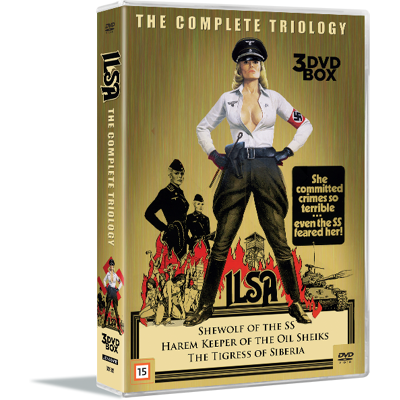 Ilsa Trilogy - The Shewolf from Waffen SS - (3 DVD Box set) Ilsa Trilogy - The Shewolf from Waffen SS - (3 DVD Box set)