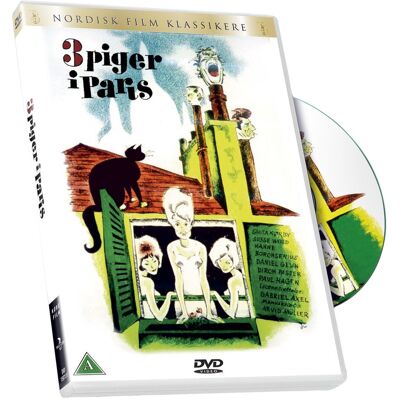Tre piger i Paris - DVD Tre piger i Paris - DVD