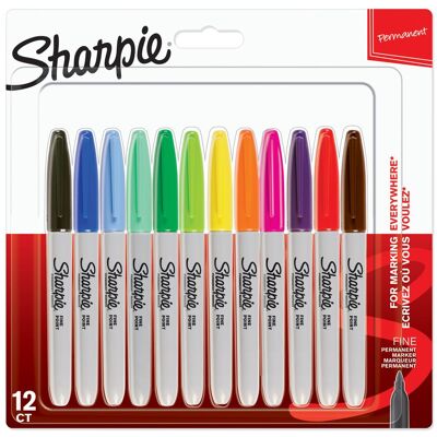 Sharpie - Permanent Markers - Fine Point (2065404) Sharpie - Permanent Markers - Fine Point (2065404)