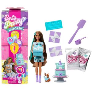 Mattel Barbie: Party Unboxed Reveal - Doll with Brown Hair (JFG72) Mattel Barbie: Party Unboxed Reveal - Doll with Brown Hair (JFG72)