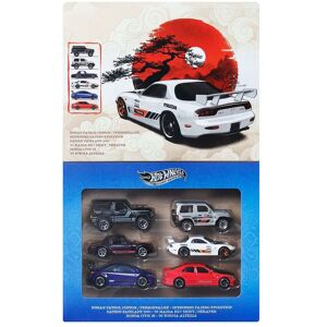 Mattel Hot Wheels Silver Series: Streets of Japan - Set of 6 (1:64) Vehicles Mattel Hot Wheels Silver Series: Streets of Japan - Set of 6 (1:64) Vehicles