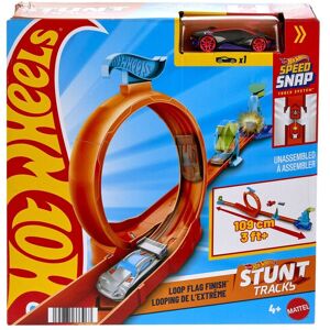 Mattel Hot Wheels Speed Snap: Stunt Tracks - Loop Flag Finish Playset (JHK77) Mattel Hot Wheels Speed Snap: Stunt Tracks - Loop Flag Finish Playset (JHK77)