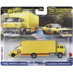 Mattel Hot Wheels Premium: Car Culture Team Transport - 1972 Toyota Corolla Levi Mattel Hot Wheels Premium: Car Culture Team Transport - 1972 Toyota Corolla Levi