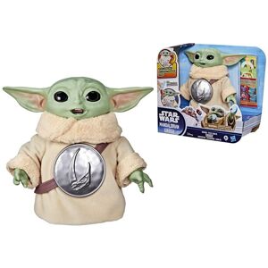 Hasbro Disney: Star Wars The Mandalorian and Grogu - Snackin' Grogu Figure Hasbro Disney: Star Wars The Mandalorian and Grogu - Snackin' Grogu Figure