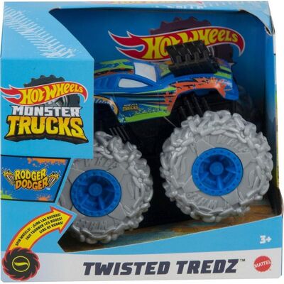 Mattel Hot Wheels: Monster Trucks Rodger Dodger - Twisted Tredz (GVK40) Mattel Hot Wheels: Monster Trucks Rodger Dodger - Twisted Tredz (GVK40)