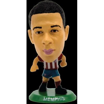 Creative Toys - Soccerstarz: Atletico Madrid - Memphis Depay Home Kit Figure Creative Toys - Soccerstarz: Atletico Madrid - Memphis Depay Home Kit Figure