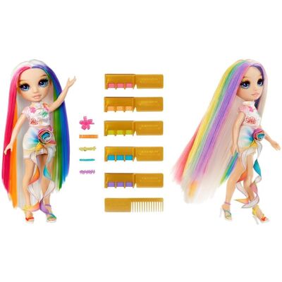 MGA Rainbow High: Design Studio Hair Chalk & Style - Amaya Raine 11” Doll MGA Rainbow High: Design Studio Hair Chalk & Style - Amaya Raine 11” Doll