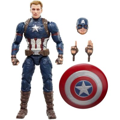 Hasbro Fans Marvel Avengers: Legends Series - Captain America 6'' Action Figure Hasbro Fans Marvel Avengers: Legends Series - Captain America 6'' Action Figure