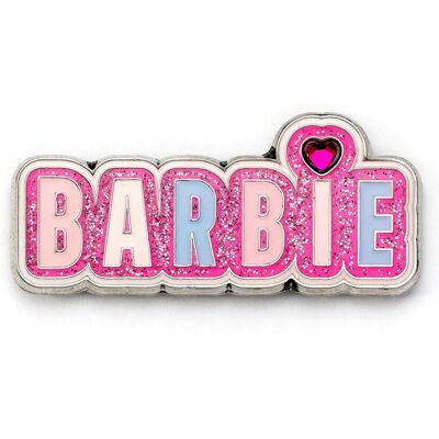 Carat Shop Barbie - Sparkly Logo Pin Badge (BMPB0004) Carat Shop Barbie - Sparkly Logo Pin Badge (BMPB0004)