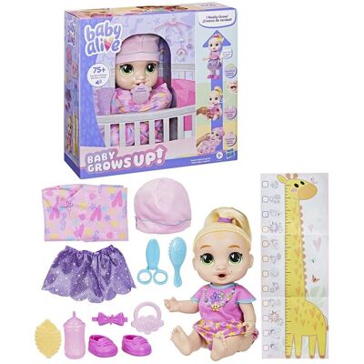 Hasbro Baby Alive: Baby Grows Up! - Doll (G1444) Hasbro Baby Alive: Baby Grows Up! - Doll (G1444)