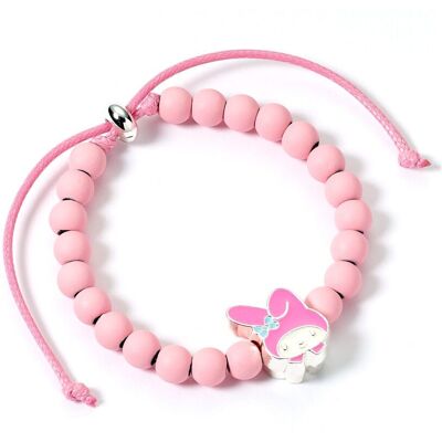 Carat Shop Hello Kitty - Pink Beaded Bracelet with My Melody Charm (HKBB0002) Carat Shop Hello Kitty - Pink Beaded Bracelet with My Melody Charm (HKBB0002)