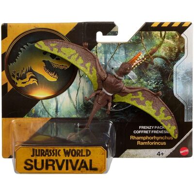 Mattel Jurassic World: Survival - Frenzy Pack Rhamphorhynchus Figure (JKL63) Mattel Jurassic World: Survival - Frenzy Pack Rhamphorhynchus Figure (JKL63)
