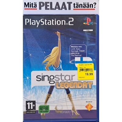 SingStar Legendat PS2 (Käytetty) SingStar Legendat PS2 (Käytetty)