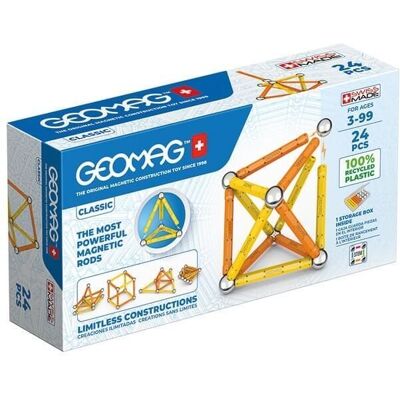 Geomag Classic Rakennussarja 24 Kpl Geomag Classic Rakennussarja 24 Kpl