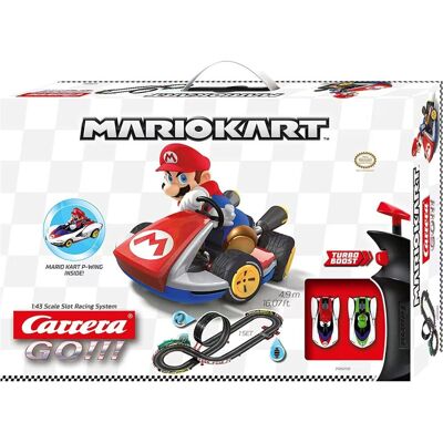 Carrera GO!!! Set: Nintendo Mario Kart - P-Wing - 1:43 Slot Racing System Carrera GO!!! Set: Nintendo Mario Kart - P-Wing - 1:43 Slot Racing System