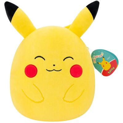 Squismallows Pokemon Onnellinen Pikachu 25cm Pehmolelu Squismallows Pokemon Onnellinen Pikachu 25cm Pehmolelu