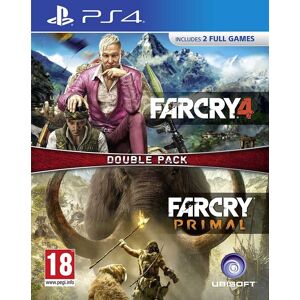 Far Cry Primal + Far Cry 4 - Double Pack PS4 Far Cry Primal + Far Cry 4 - Double Pack PS4