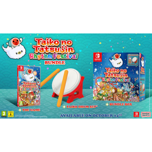 Nintendo Taiko No Tatsujin Rhythm Festival Drum Bundle Switch Nintendo Taiko No Tatsujin Rhythm Festival Drum Bundle Switch