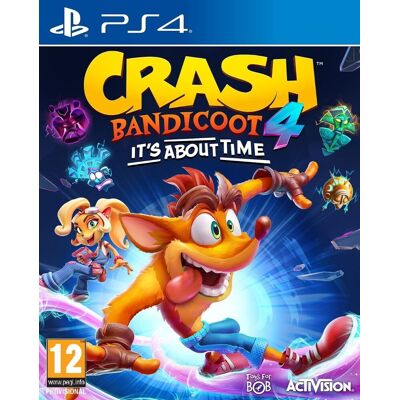 Crash Bandicoot 4: Its About Time PS4 (Käytetty) Crash Bandicoot 4: Its About Time PS4 (Käytetty)