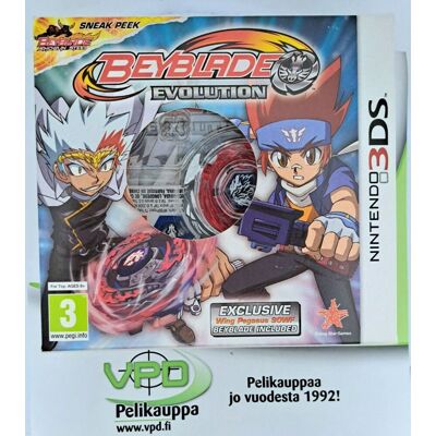 Beyblade Evolution - Collectors Edition 3DS (Käytetty) Beyblade Evolution - Collectors Edition 3DS (Käytetty)