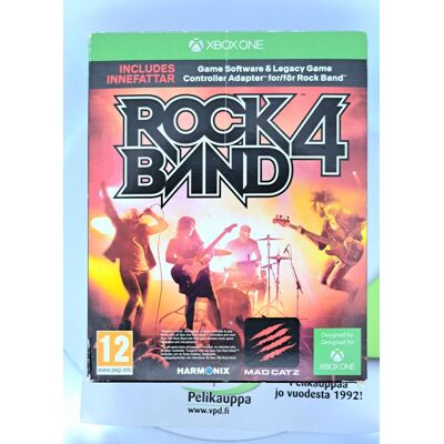 Rock Band 4 Xbox One (CIB) (Käytetty) Rock Band 4 Xbox One (CIB) (Käytetty)