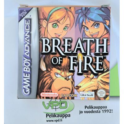 Breath Of Fire (CIB) GBA (Käytetty) Breath Of Fire (CIB) GBA (Käytetty)