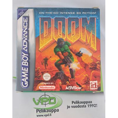 Doom (CIB) GBA (Käytetty) Doom (CIB) GBA (Käytetty)