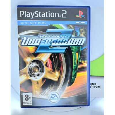 Need For Speed Underground 2 (CIB) PS2 (Käytetty) Need For Speed Underground 2 (CIB) PS2 (Käytetty)