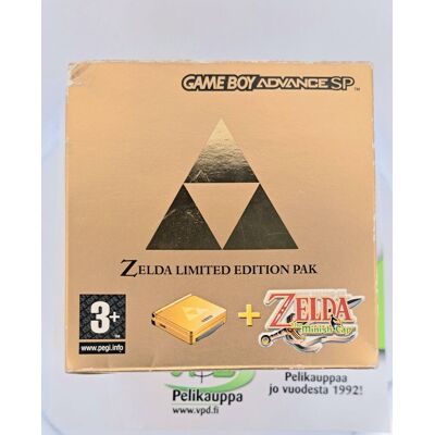 The Legend of Zelda Konsoli + Minish Cap (CIB) GBA SP (Käytetty) The Legend of Zelda Konsoli + Minish Cap (CIB) GBA SP (Käytetty)