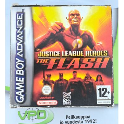 Justice League Heroes - The Flash (CIB) GBA (Käytetty) Justice League Heroes - The Flash (CIB) GBA (Käytetty)