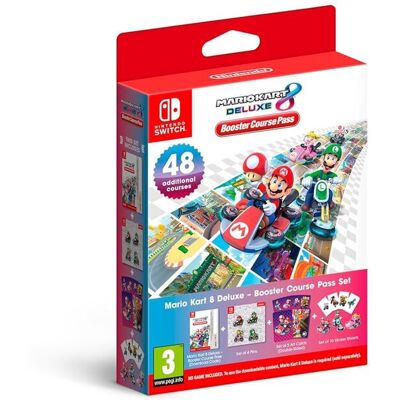 Mario Kart 8 DLX Booster Course Pass Set Nintendo Switch Mario Kart 8 DLX Booster Course Pass Set Nintendo Switch