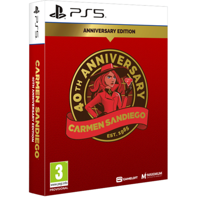 Carmen Sandiego: 40th Anniversary Edition PS5 Carmen Sandiego: 40th Anniversary Edition PS5
