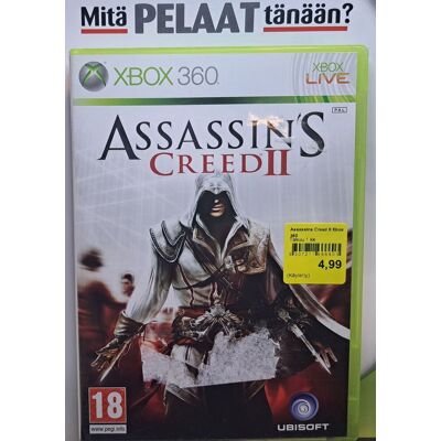 Microsoft Assassins Creed II Xbox 360 (Käytetty) Microsoft Assassins Creed II Xbox 360 (Käytetty)