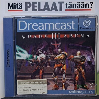 Quake III Arena (CIB) DC (Käytetty) Quake III Arena (CIB) DC (Käytetty)
