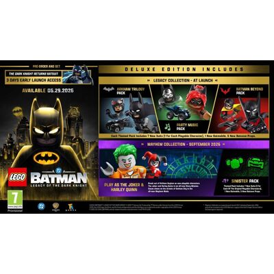 Lego Batman: Legacy of the Dark Knight Deluxe Edition Nintendo Switch 2 Lego Batman: Legacy of the Dark Knight Deluxe Edition Nintendo Switch 2