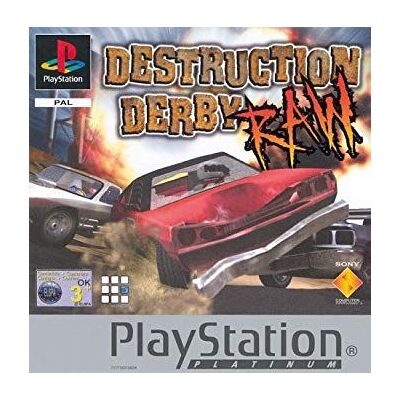 Destruction Derby Raw - Platinum (CIB) PS (Käytetty) Destruction Derby Raw - Platinum (CIB) PS (Käytetty)