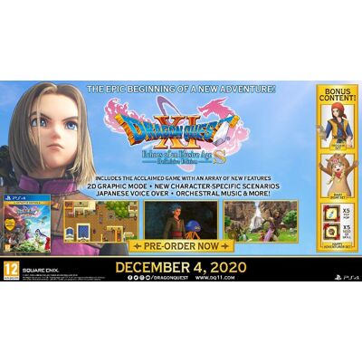 Dragon Quest XI S: Echoes of an Elusive Age Definitive Edition PS4 Dragon Quest XI S: Echoes of an Elusive Age Definitive Edition PS4