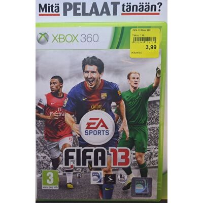 Microsoft FIFA 13 Xbox 360 (Käytetty) Microsoft FIFA 13 Xbox 360 (Käytetty)