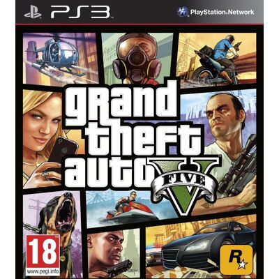 Grand Theft Auto V (GTA V) PS3 (Käytetty) Grand Theft Auto V (GTA V) PS3 (Käytetty)