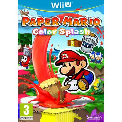 Nintendo Paper Mario Color Splash (Wii U) Nintendo Paper Mario Color Splash (Wii U)