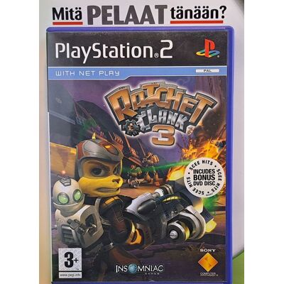 Ratchet & Clank 3 PS2 (Käytetty) Ratchet & Clank 3 PS2 (Käytetty)