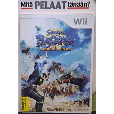 Nintendo Sengoku Basara Samurai Heroes Wii (Käytetty) Nintendo Sengoku Basara Samurai Heroes Wii (Käytetty)