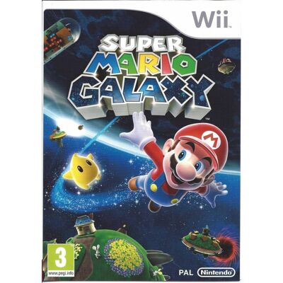 Super Mario Galaxy (CIB) Nintendo Wii (Käytetty) Super Mario Galaxy (CIB) Nintendo Wii (Käytetty)