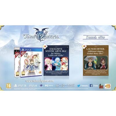 Tales of Zestiria PS3 Day 1 Edition Tales of Zestiria PS3 Day 1 Edition