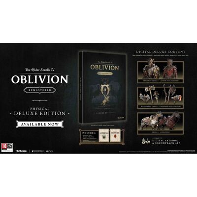 The Elder Scrolls IV: Oblivion Remastered Deluxe Edition PS5 The Elder Scrolls IV: Oblivion Remastered Deluxe Edition PS5