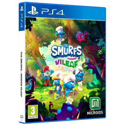 the Smurfs Mission Vileaf PS4 the Smurfs Mission Vileaf PS4